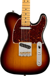 Televorm elektrische gitaar Fender American Professional II Telecaster (USA, MN) - 3-color sunburst