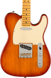Televorm elektrische gitaar Fender American Professional II Telecaster (USA, MN) - Sienna sunburst