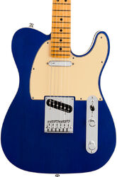 Televorm elektrische gitaar Fender American Ultra Telecaster (USA, MN) - Cobra blue
