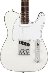 Televorm elektrische gitaar Fender American Ultra Telecaster (USA, RW) - Arctic pearl