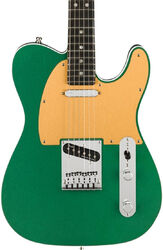 Televorm elektrische gitaar Fender FSR American Ultra Telecaster Ltd - Mystic pine green