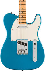 Televorm elektrische gitaar Fender 75th Anniversary Player II Baritone Telecaster (MEX, MN) - lake placid blue