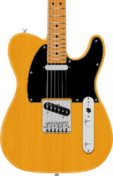 Televorm elektrische gitaar Fender 75th Anniversary Player II Baritone Telecaster (MEX, MN) - butterscotch blonde
