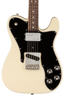 Solid body elektrische gitaar Fender American Vintage II 1977 Telecaster Custom (USA, RW) - Olympic white