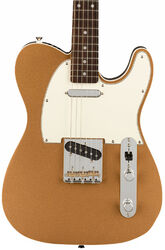 Televorm elektrische gitaar Fender JV Modified '60s Custom Telecaster (Japan, RW) - Firemist gold