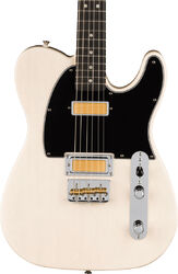 Televorm elektrische gitaar Fender Gold Foil Telecaster Ltd (MEX, EB) - White blonde