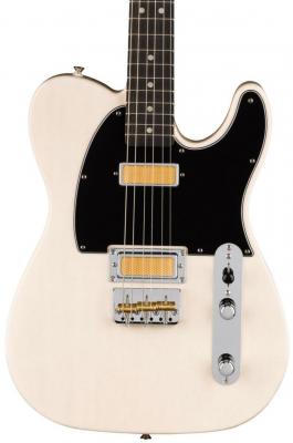Solid body elektrische gitaar Fender Gold Foil Telecaster Ltd (MEX, EB) - White blonde