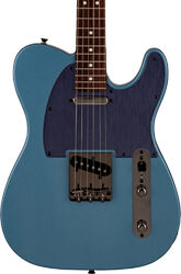 Televorm elektrische gitaar Fender Made in Japan Hybrid II Telecaster - Matte Aero Blue Satin Metallic