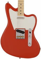 Retro-rock elektrische gitaar Fender Made in Japan Offset Telecaster - Fiesta red