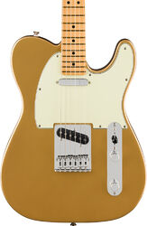 Televorm elektrische gitaar Fender 75th Anniversary Player II Telecaster (MEX, MN) - aztec gold