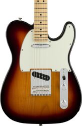Televorm elektrische gitaar Fender Player Telecaster (MEX, MN) - 3-Color Sunburst