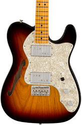 Televorm elektrische gitaar Fender American Vintage II 1972 Telecaster Thinline (USA, MN) - 3-color sunburst