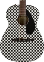 FENDER Tim Armstrong Hellcat - checkerboard white/black