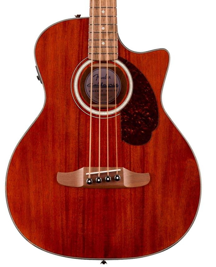 California Deluxe Kingman Bass CE Mahogany - natural