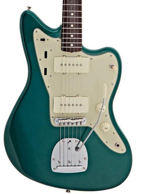 Made in Japan Traditional II 60s Jazzmaster (RW) - sherwood green metallic