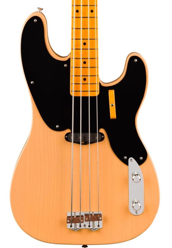 Solid body elektrische bas Fender 75th Anniversary American Vintage II 1951 Precision Bass (USA, MN) - Butterscotch blonde