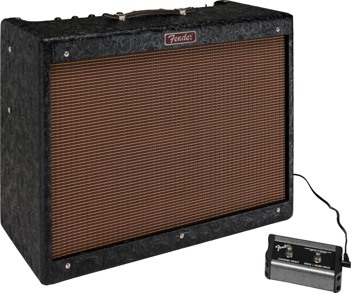 Fender Hot Rod Deluxe 30th Anniversary 40w 1x12 Celestion Creamback 6l6  Black Western - Combo voor elektrische gitaar - Variation 4