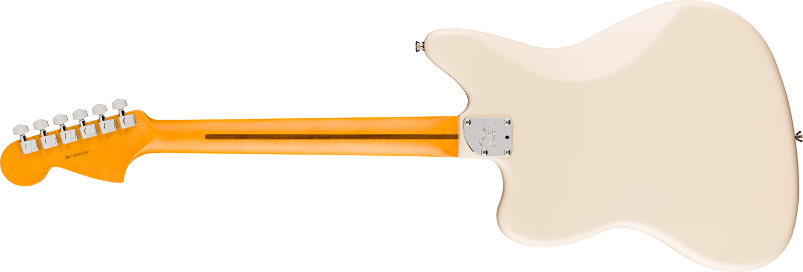 Fender Jaguar American Pro. Usa Shsc 2s Trem Rw - Olympic White - Retro-rock elektrische gitaar - Variation 1