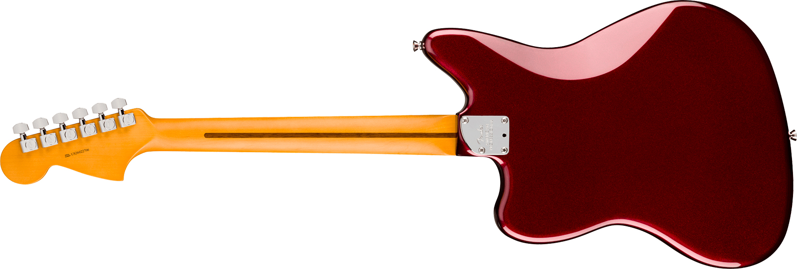 Fender Jaguar American Pro. Usa Shsc 2s Trem Rw - Oxblood - Retro-rock elektrische gitaar - Variation 1