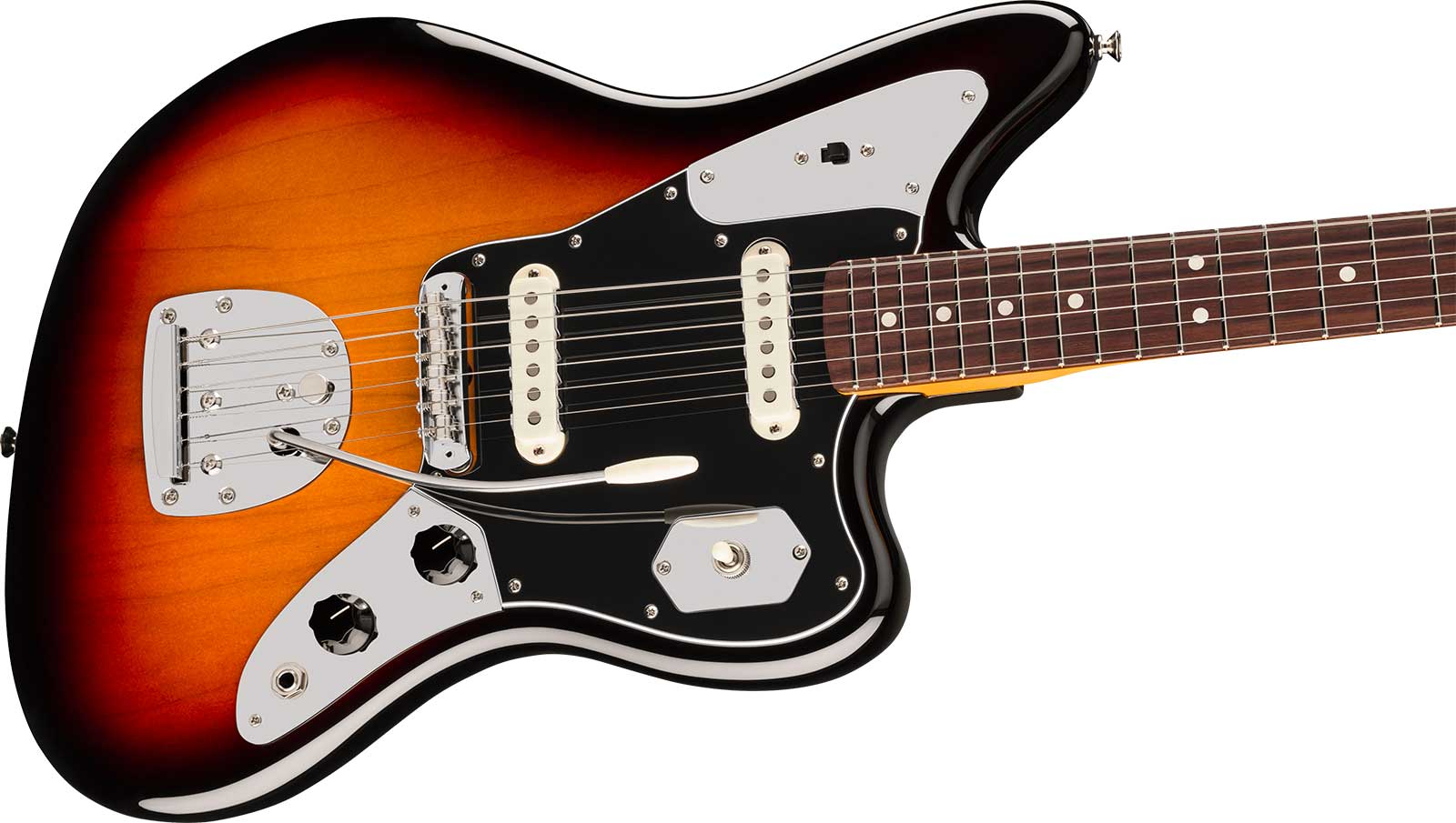 Fender Jaguar Classic American Pro Usa Shsc 2s Trem Rw - 3-color Sunburst - Retro-rock elektrische gitaar - Variation 2