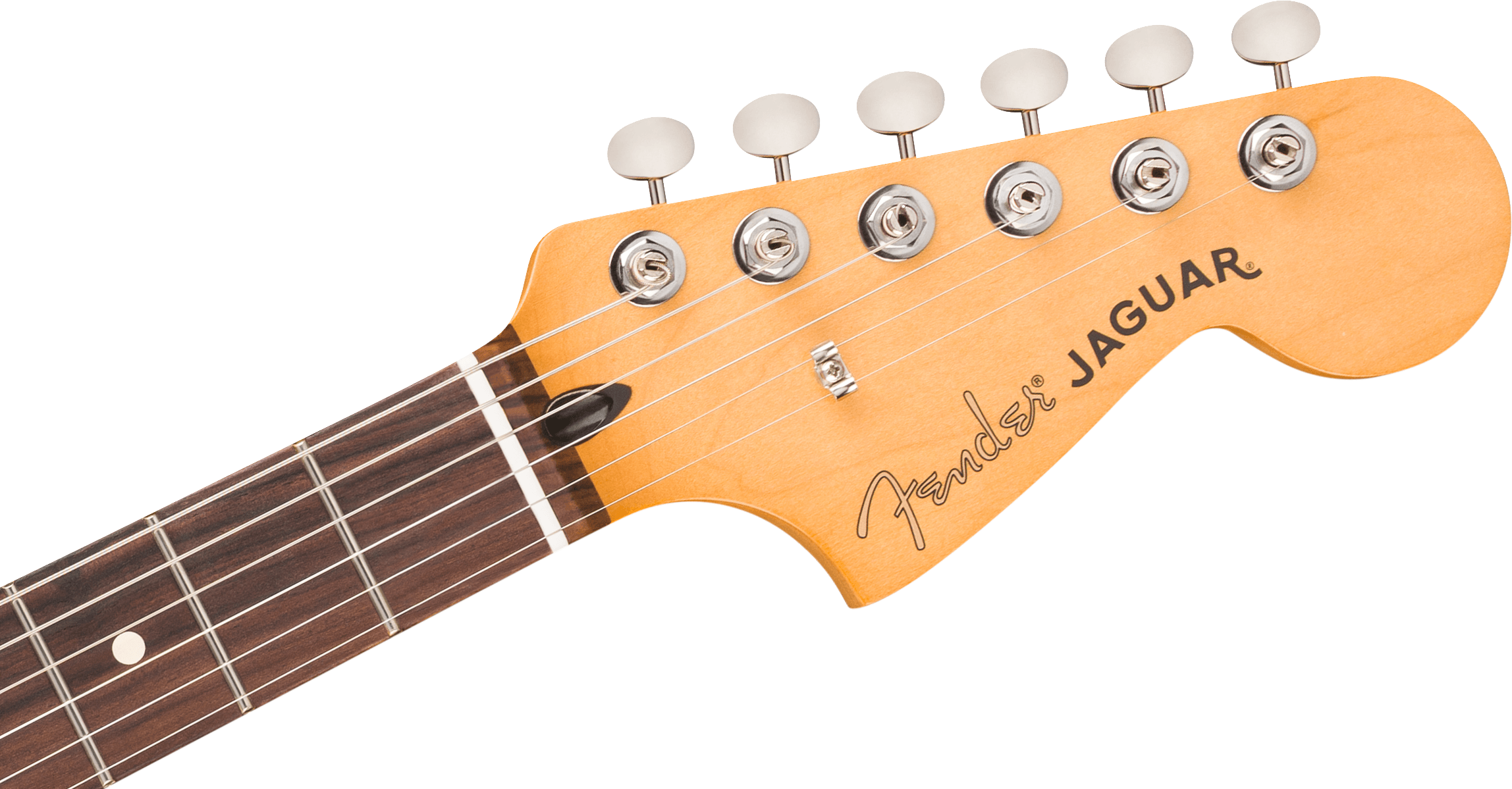 Fender Jaguar Player Ii Mex Trem 2s Rw - Rallye Orange - Retro-rock elektrische gitaar - Variation 3