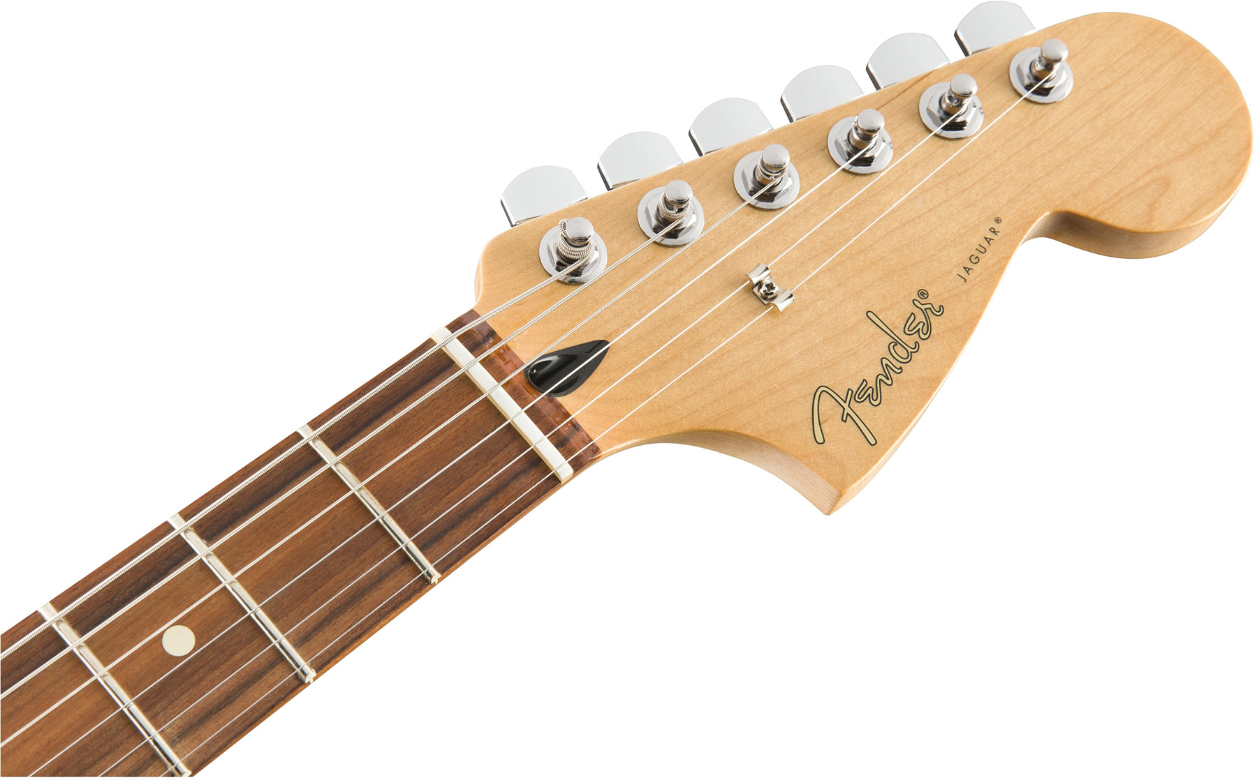 Fender Jaguar Player Mex Hs Pf - Sonic Red - Retro-rock elektrische gitaar - Variation 3