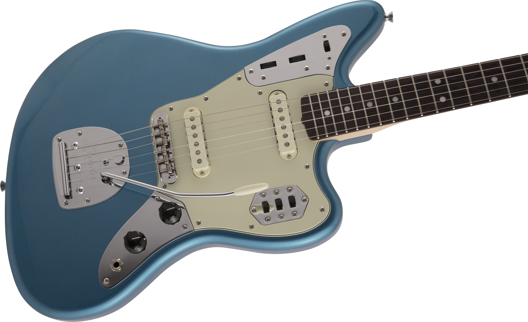 Fender Jaguar Traditional 60s Jap Rw - Lake Placid Blue - Retro-rock elektrische gitaar - Variation 2