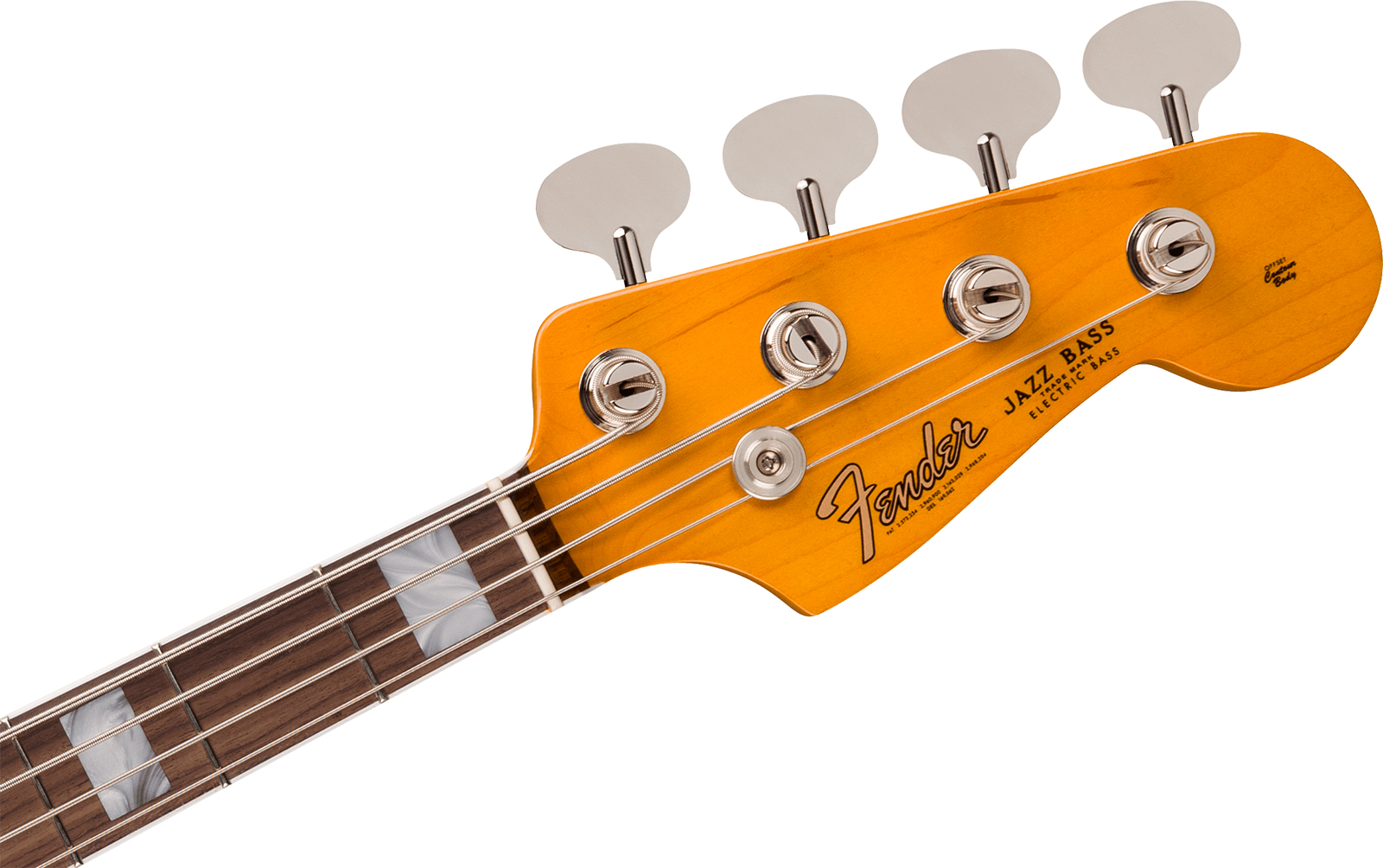 Fender Jazz Bass 1966 American Vintage Ii Ltd Usa Rw - Black - Solid body elektrische bas - Variation 3