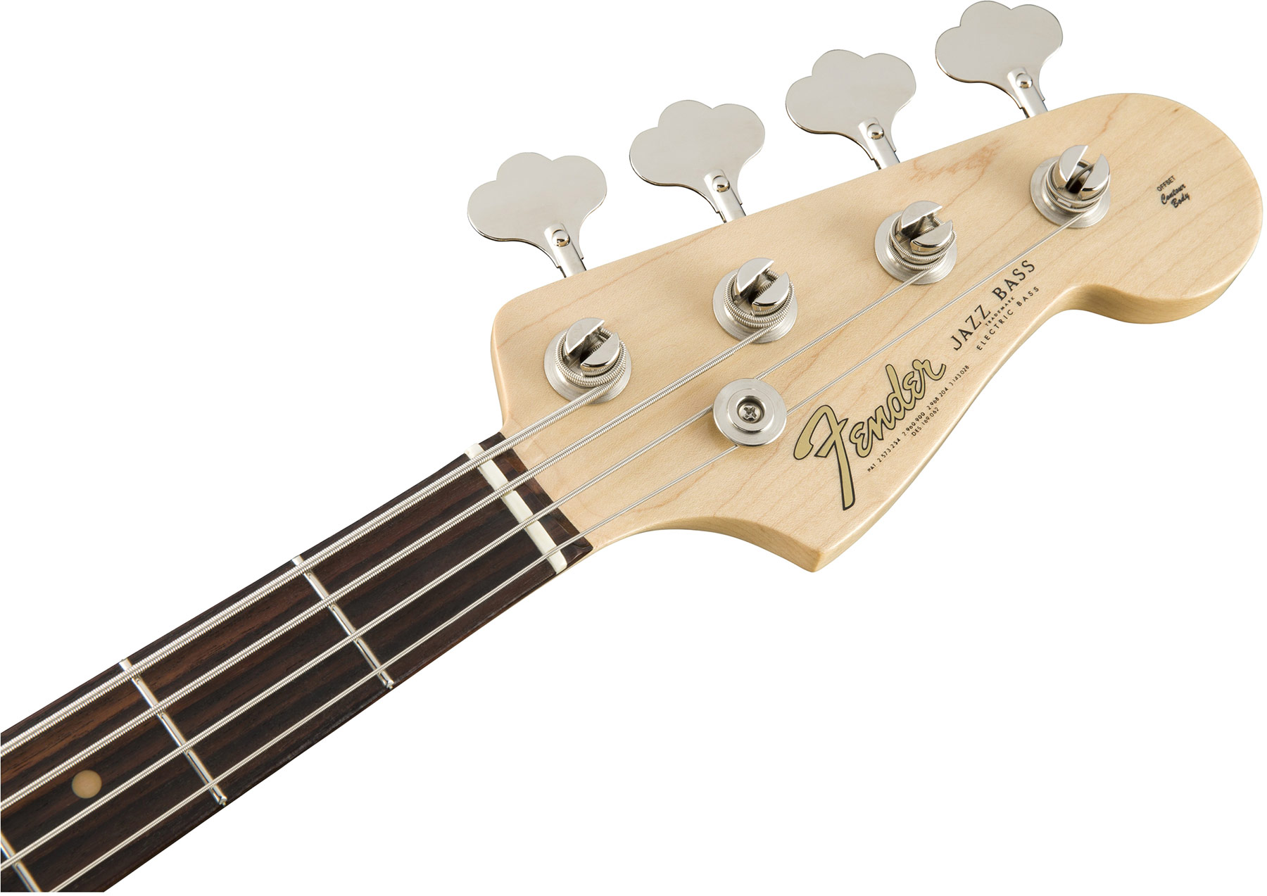 Fender Jazz Bass '60s American Original Usa Rw - Olympic White - Solid body elektrische bas - Variation 3