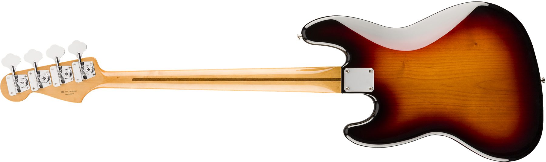 Fender Jazz Bass 70s Vintera Vintage Mex Pf - 3-color Sunburst - Solid body elektrische bas - Variation 1