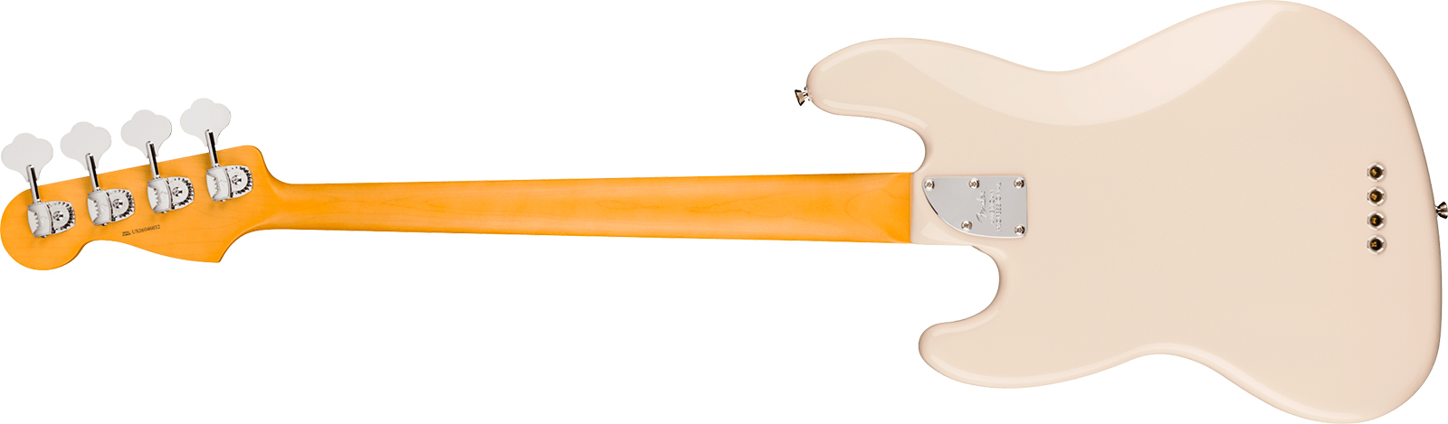 Fender Jazz Bass American Pro. Usa Rw - Olympic White - Solid body elektrische bas - Variation 1