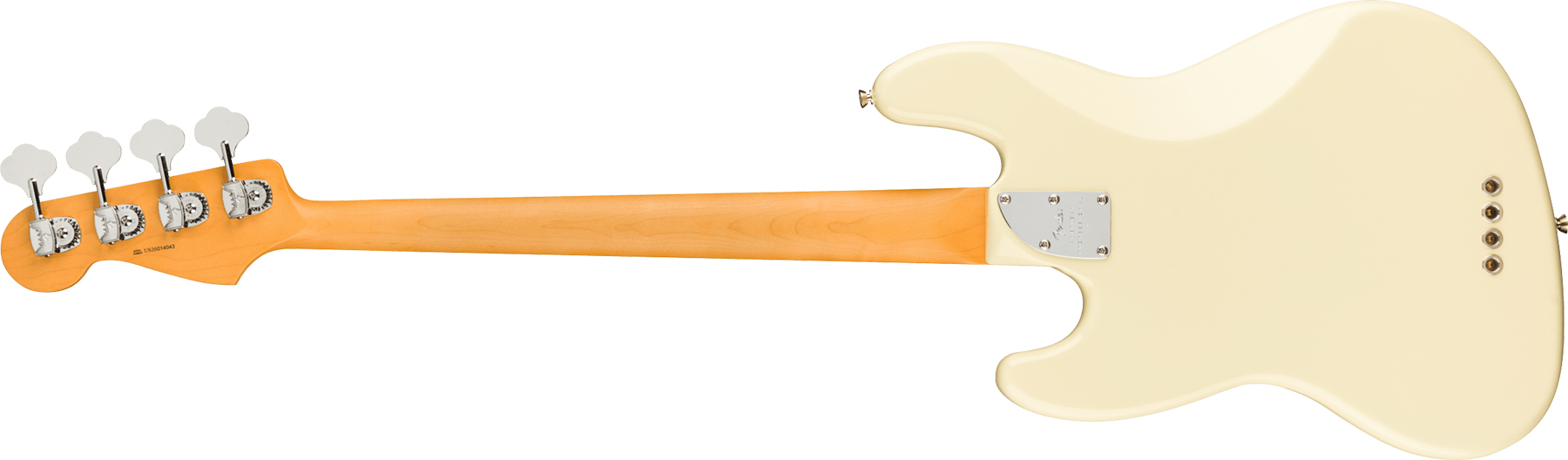 Fender Jazz Bass American Professional Ii Usa Rw - Olympic White - Solid body elektrische bas - Variation 1
