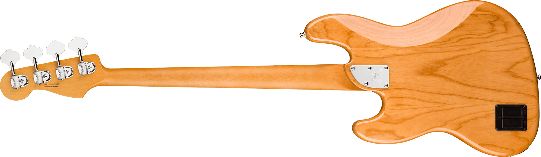 Fender Jazz Bass American Ultra 2019 Usa Rw - Aged Natural - Solid body elektrische bas - Variation 1