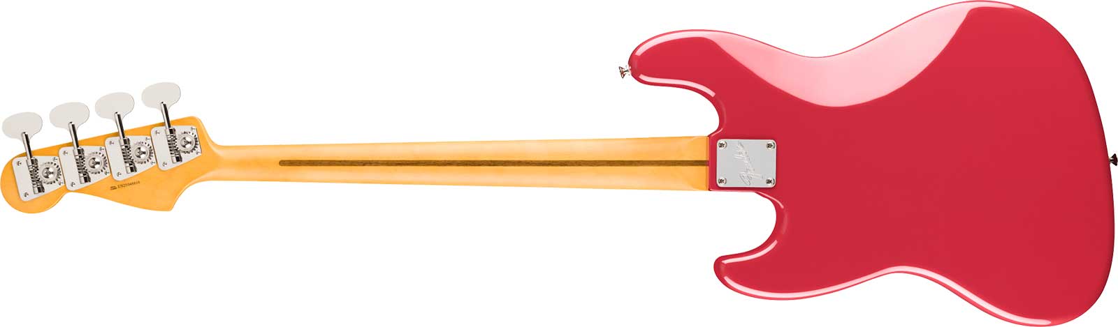 Fender Jazz Bass Classic American Professional Usa Mn - Faded Dakota Red - Solid body elektrische bas - Variation 1