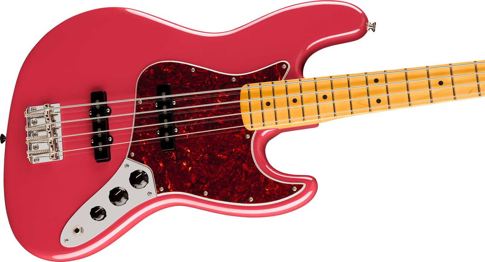 Fender Jazz Bass Classic American Professional Usa Mn - Faded Dakota Red - Solid body elektrische bas - Variation 2