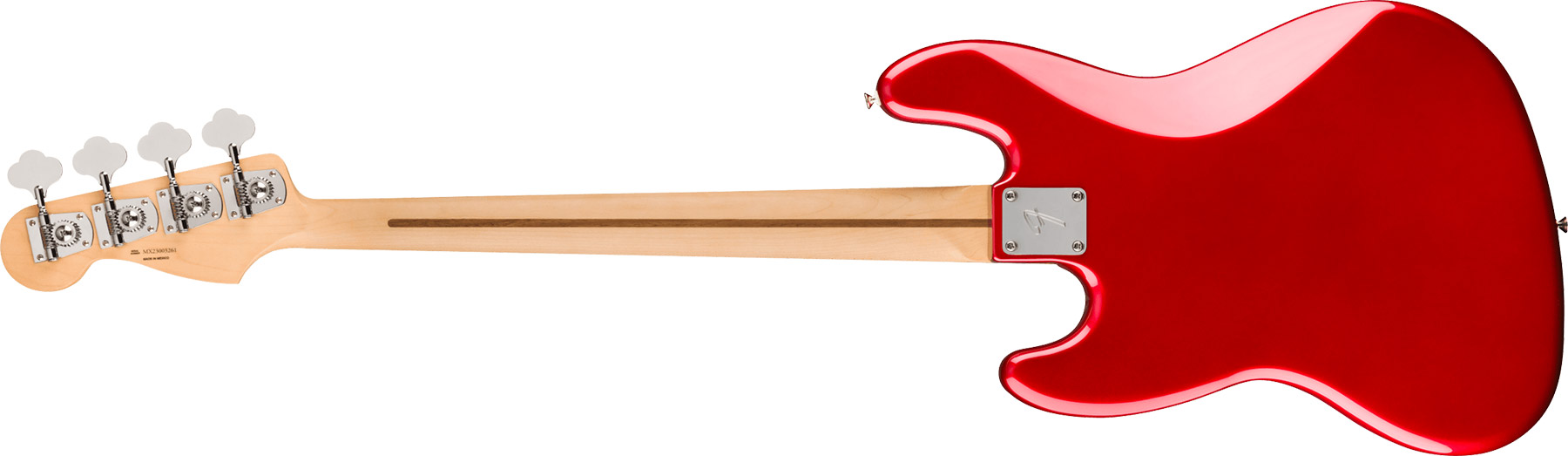 Fender Jazz Bass Player Mex 2023 Pf - Candy Apple Red - Solid body elektrische bas - Variation 1