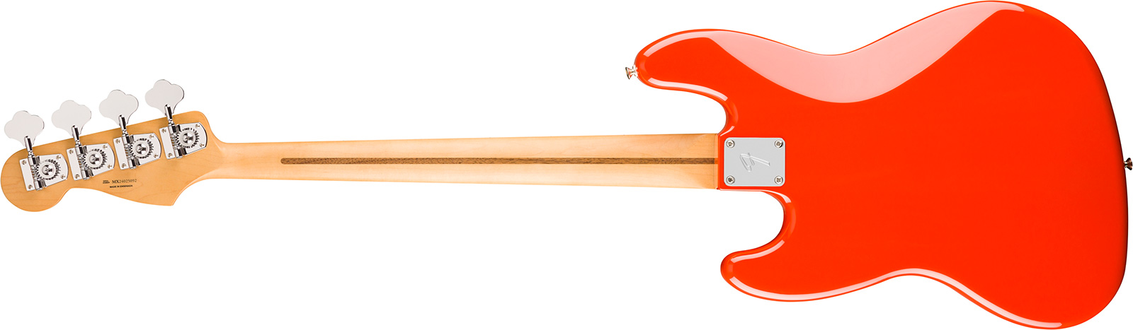 Fender Jazz Bass Player Ii Mex Mn - Coral Red - Solid body elektrische bas - Variation 1