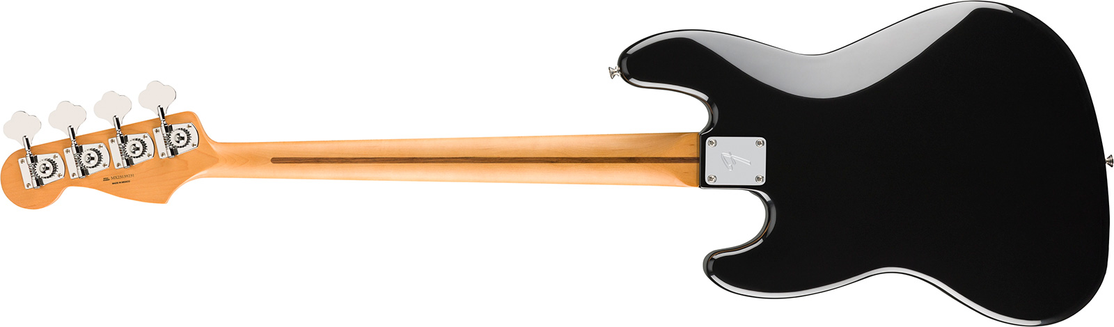 Fender Jazz Bass Player Ii Mex Mn - Black - Solid body elektrische bas - Variation 1