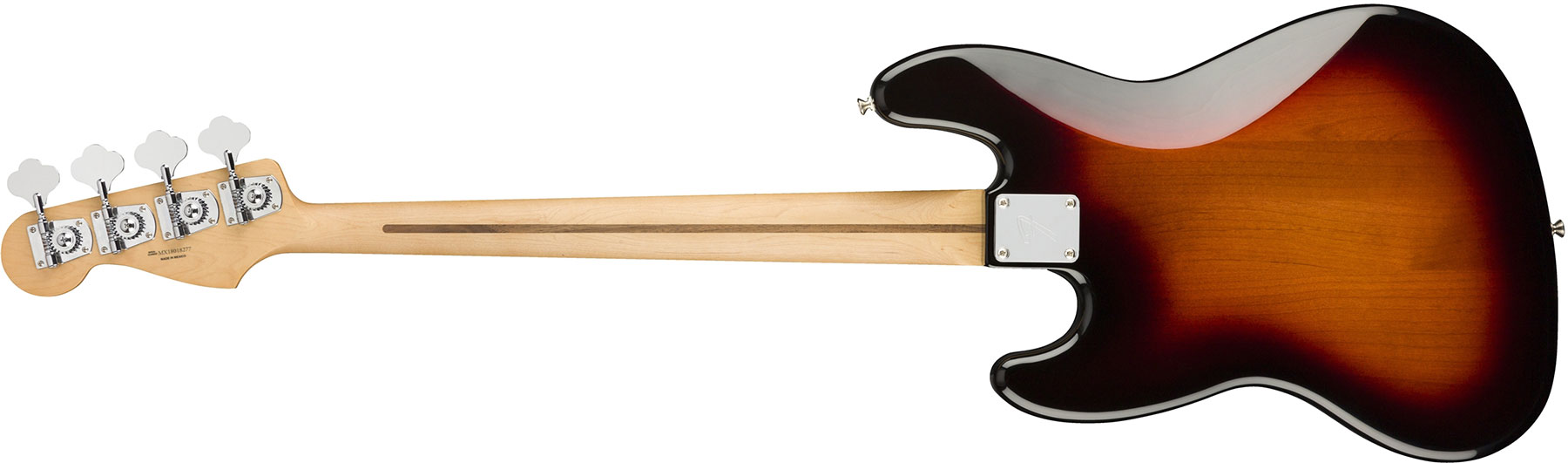 Fender Jazz Bass Player Mex Mn - 3-color Sunburst - Solid body elektrische bas - Variation 1