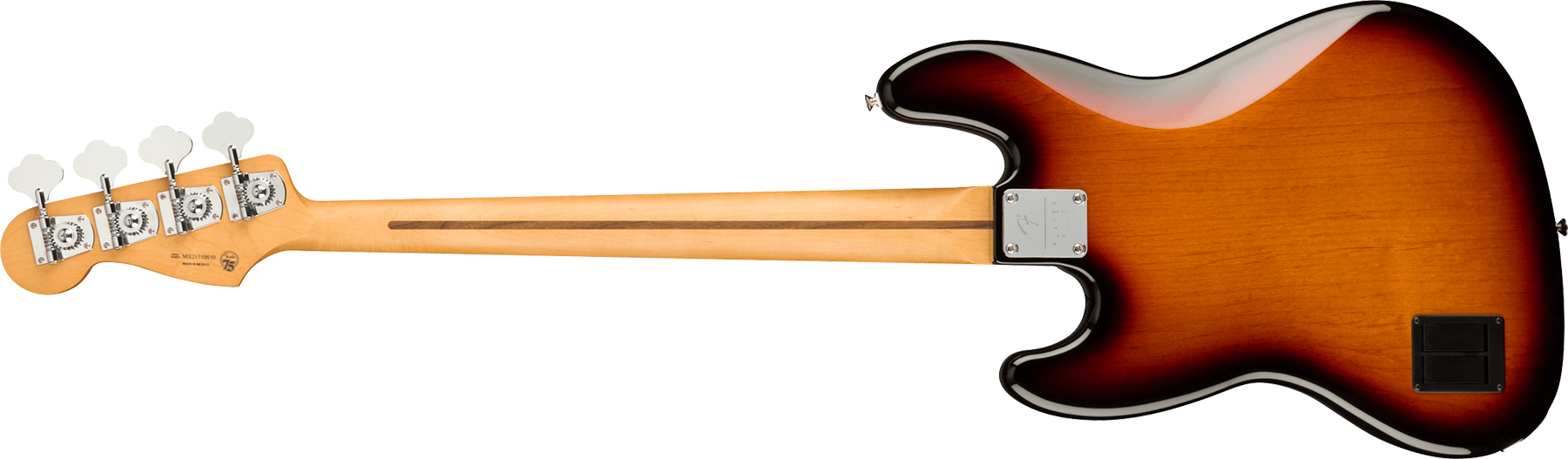 Fender Jazz Bass Player Plus Mex Active Pf - 3-color Sunburst - Solid body elektrische bas - Variation 1
