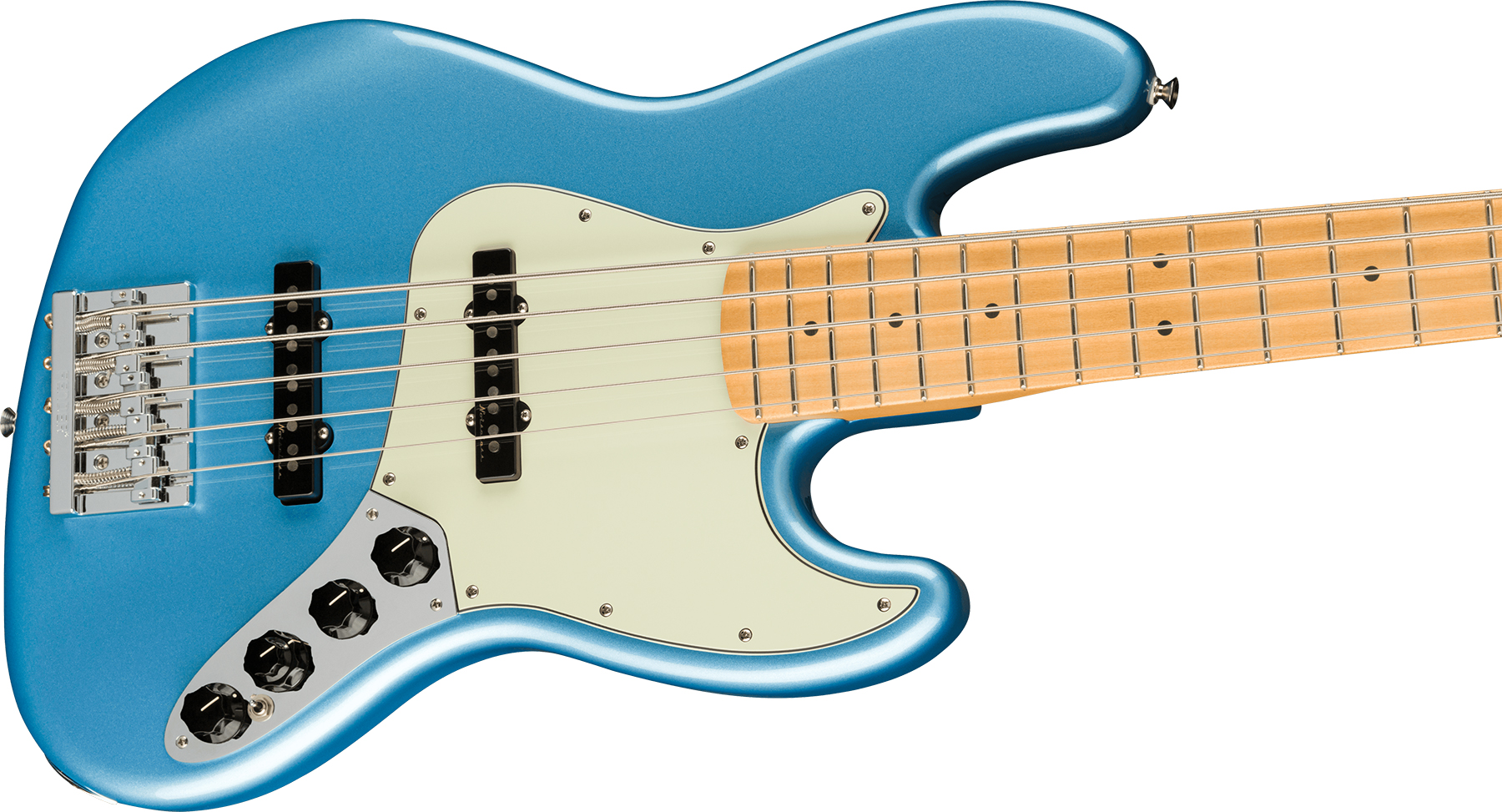 Fender Jazz Bass Player Plus V Mex 5c Active Mn - Opal Spark - Solid body elektrische bas - Variation 2