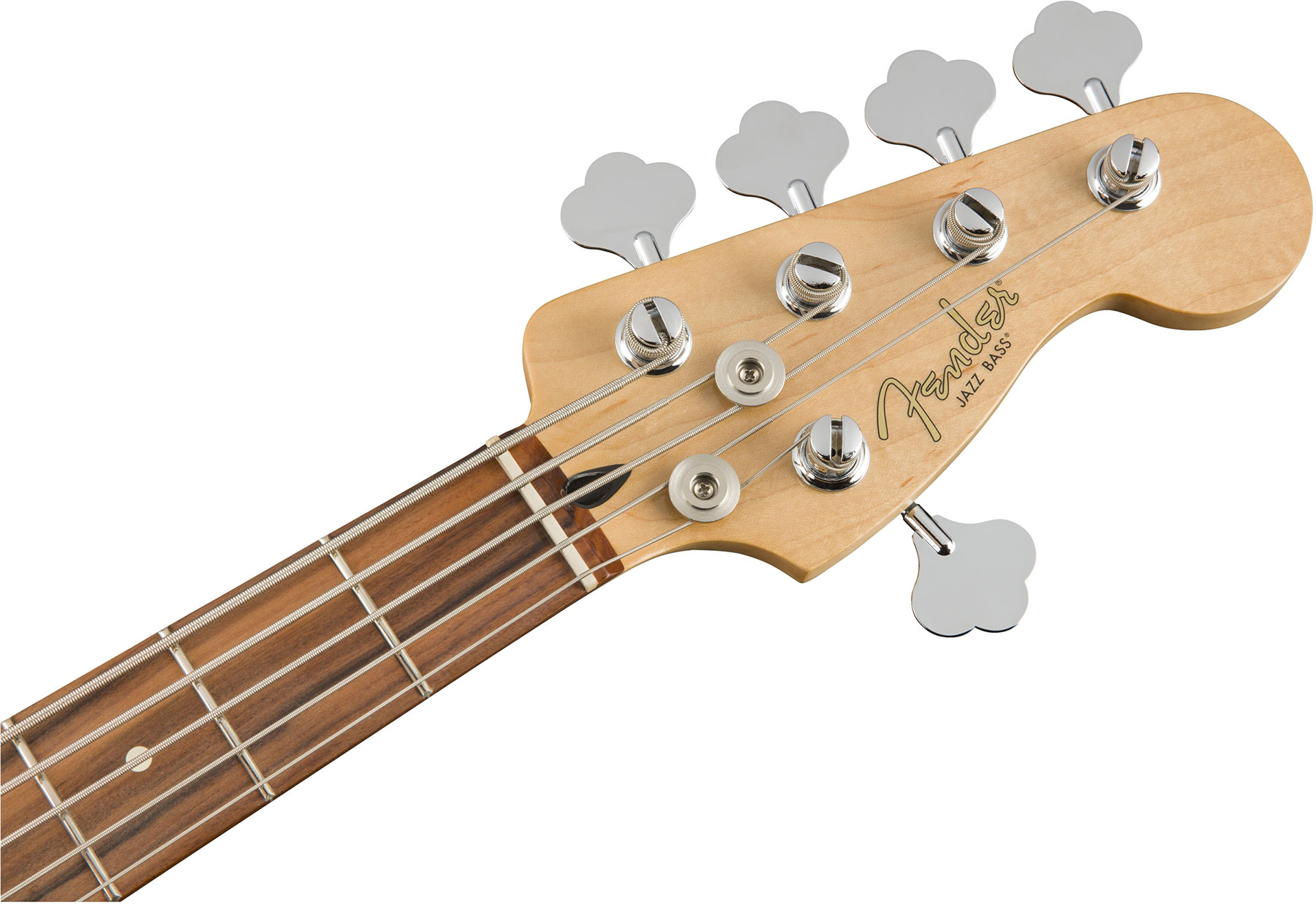Fender Jazz Bass Player V 5-cordes Mex Pf - Polar White - Solid body elektrische bas - Variation 3