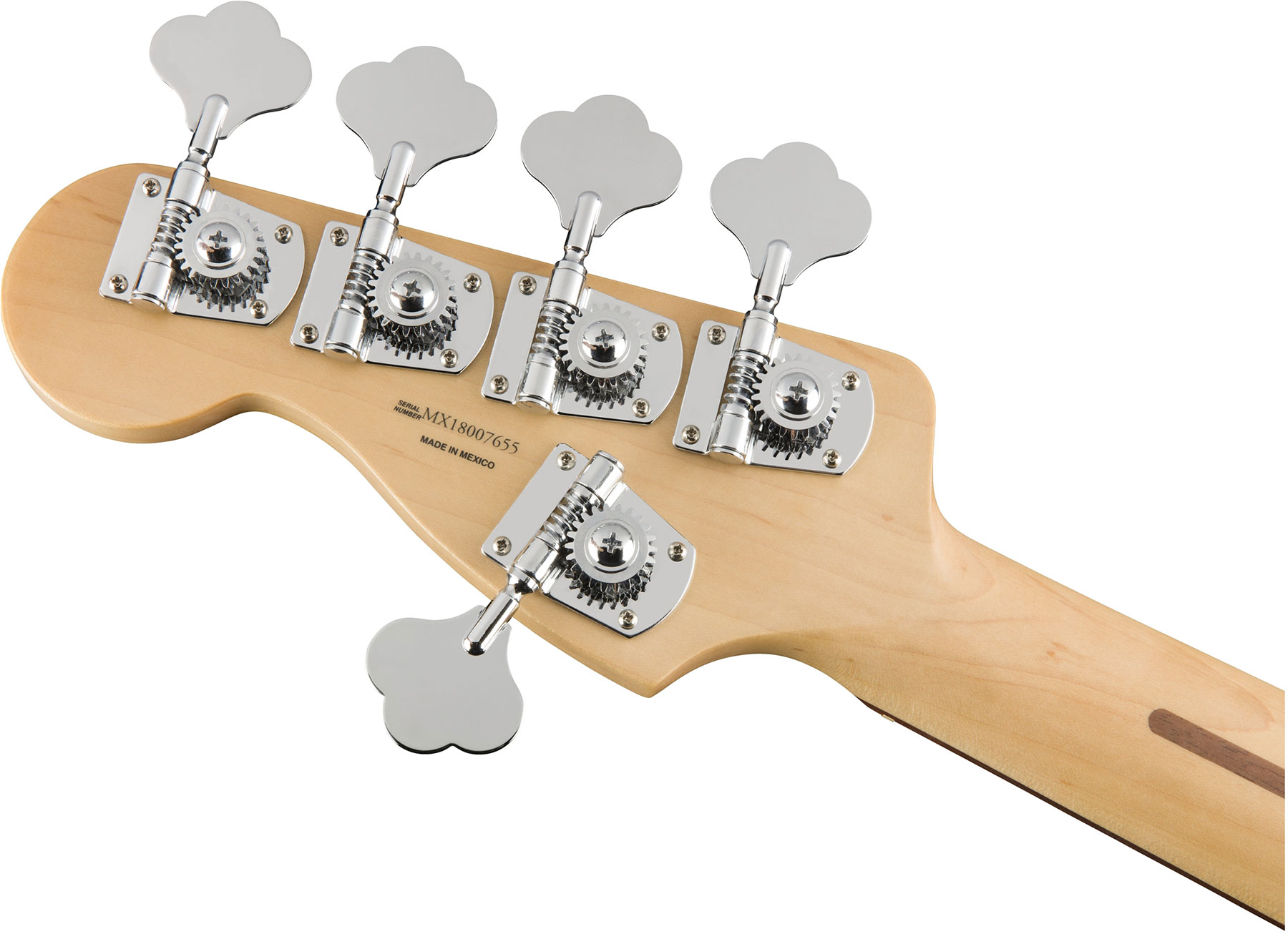 Fender Jazz Bass Player V 5-cordes Mex Pf - Polar White - Solid body elektrische bas - Variation 4