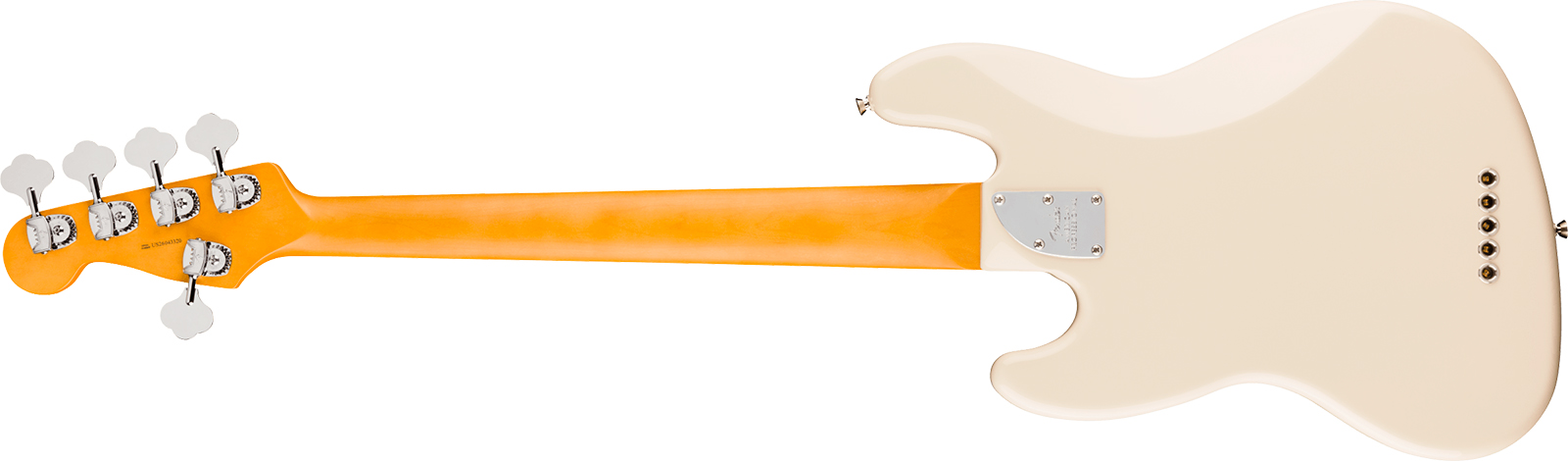 Fender Jazz Bass V American Pro. Usa 5c Rw - Olympic White - Solid body elektrische bas - Variation 1
