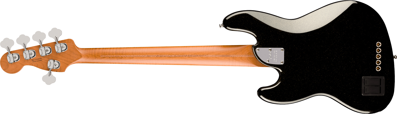Fender Jazz Bass V American Ultra Ii Ltd Usa 5c Active Mn - Gold Dust - Solid body elektrische bas - Variation 1