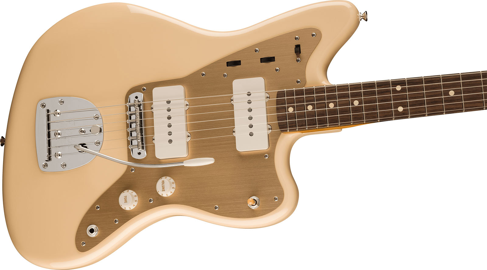 Fender Jazzmaster 50s Vintera 2 Mex 2s Trem Rw - Desert Sand - Retro-rock elektrische gitaar - Variation 2