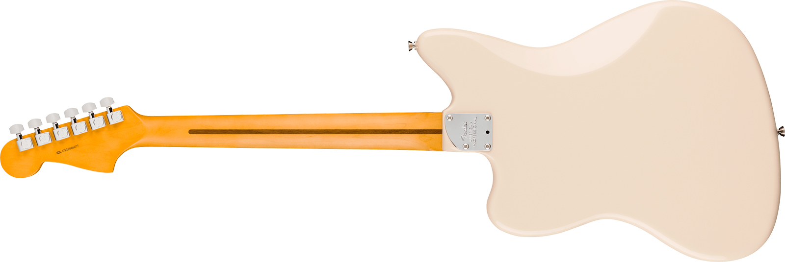 Fender Jazzmaster American Pro. Usa  2s Trem Rw - Olympic White - Retro-rock elektrische gitaar - Variation 1