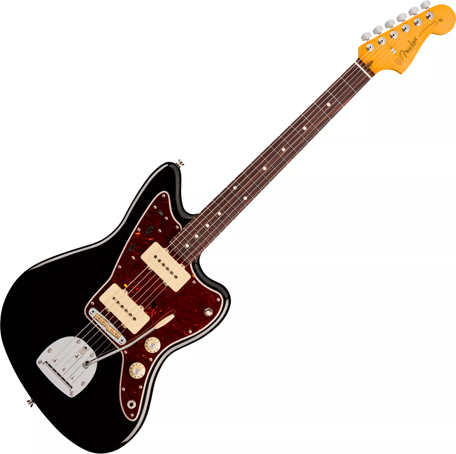 Fender American Professional Jazzmaster (USA, RW) - black Retro