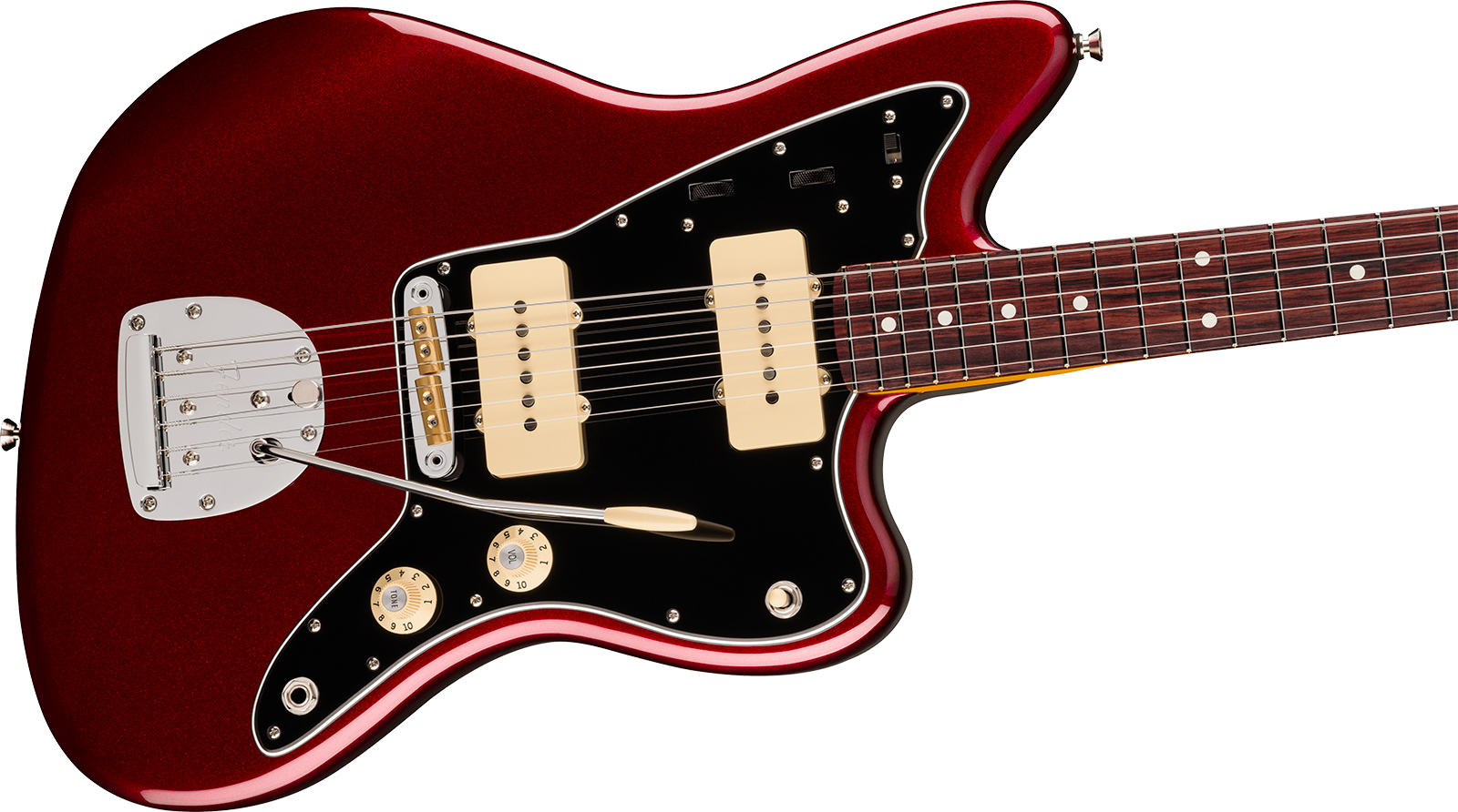 Fender Jazzmaster American Pro. Usa  2s Trem Rw - Oxblood - Retro-rock elektrische gitaar - Variation 2