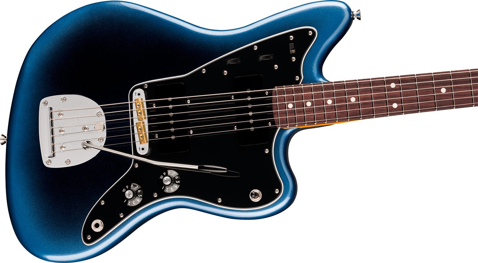 Fender Jazzmaster American Pro. Usa  2s Trem Rw - Dark Night - Retro-rock elektrische gitaar - Variation 2